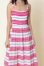 Pink Embroidered Maxi Dress