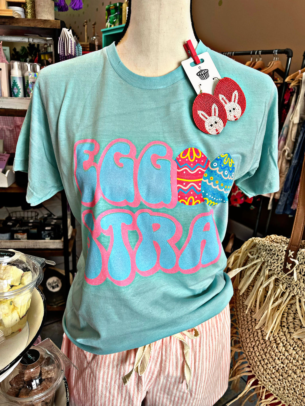 Blue Eggstra Tee
