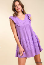 Lavender Eyelet Dress