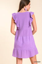 Lavender Eyelet Dress