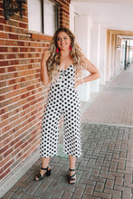 Ivory Polka Dot Jumpsuit